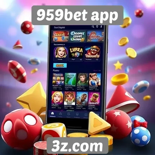 Opções de jogos disponíveis no 959bet app