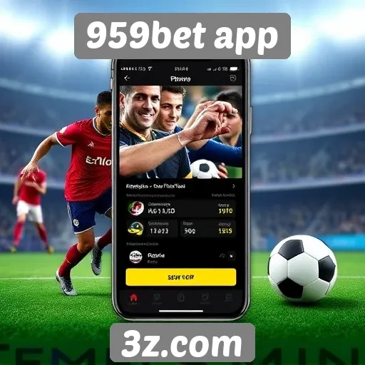 Apostas ao vivo no 959bet app em destaque
