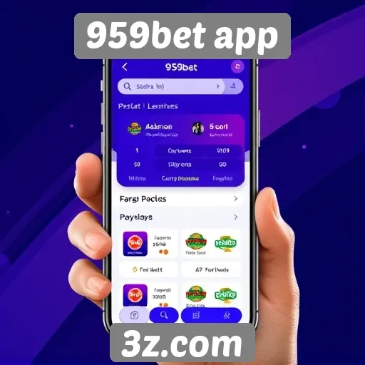 Experiência do usuário no 959bet app