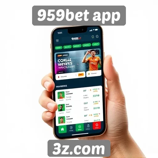 Avaliação da experiência do usuário no 959bet app
